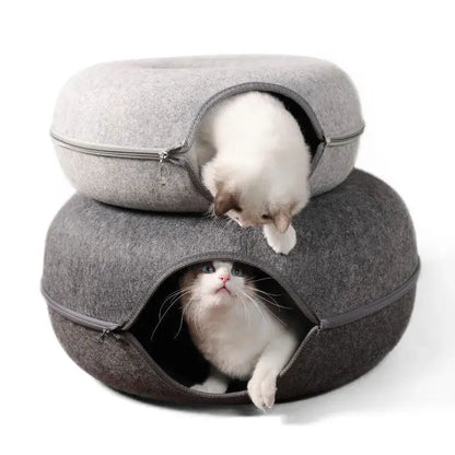 Peekaboo Cat Tunnel Bed