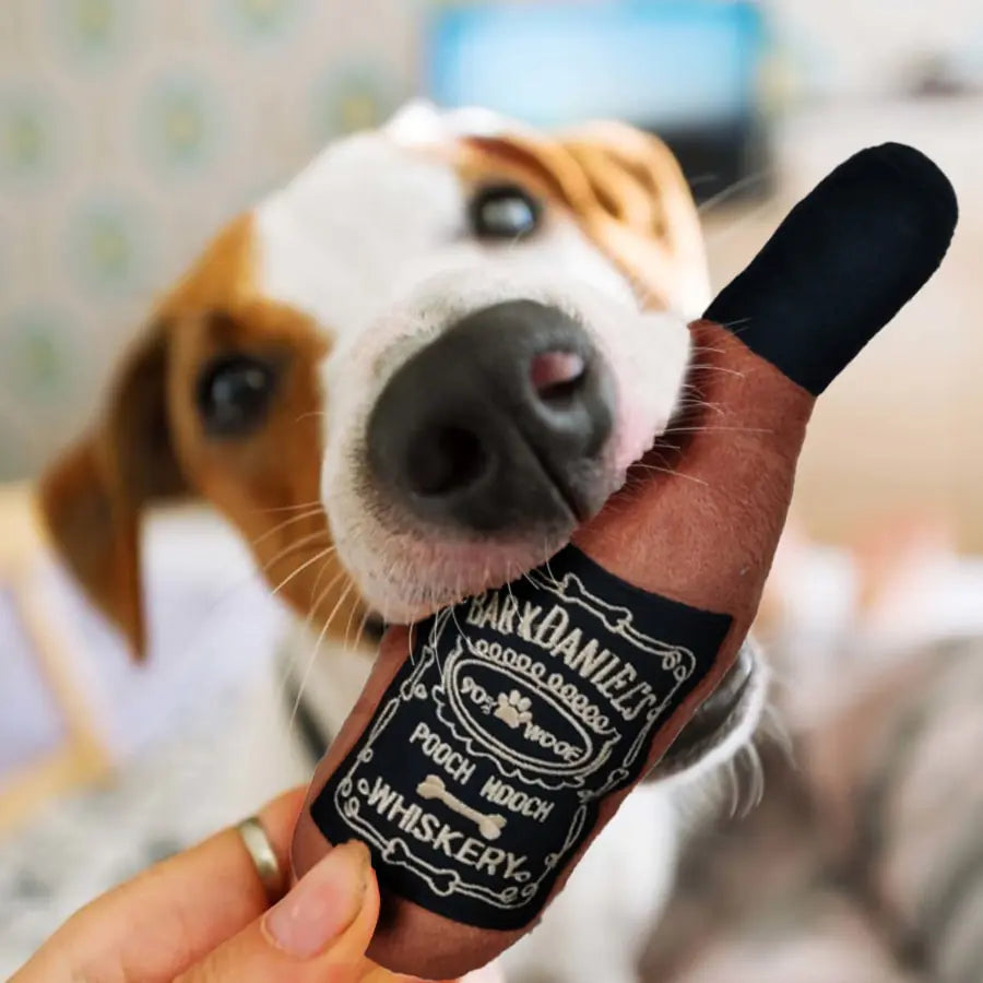 Whiskey Woof Dog Toy