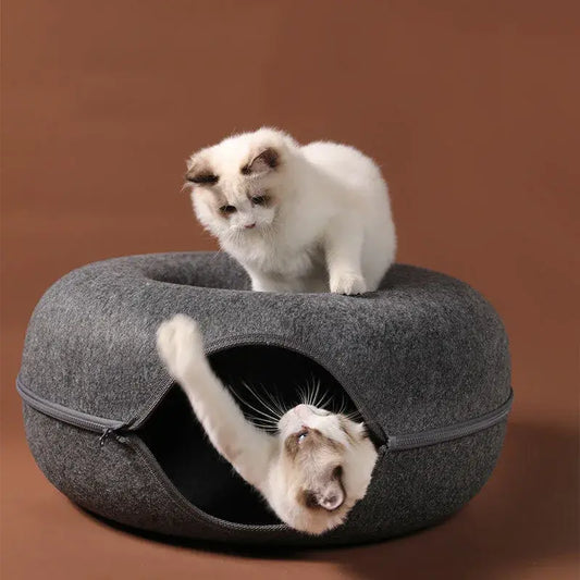 Peekaboo Cat Tunnel Bed