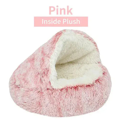 Soft Plush Cat Bed