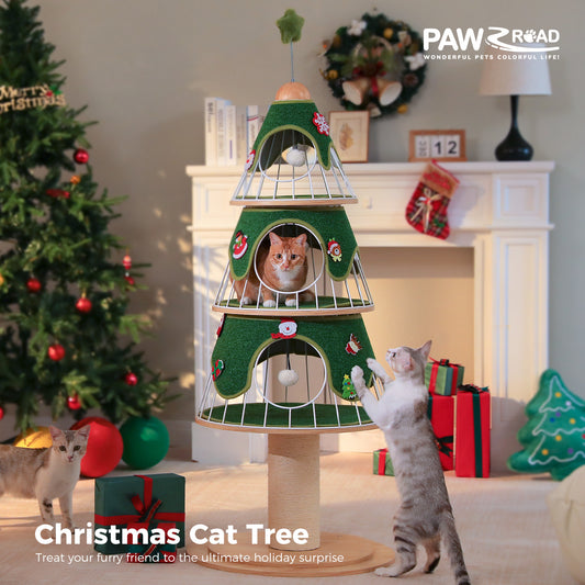 Cat Christmas Tree