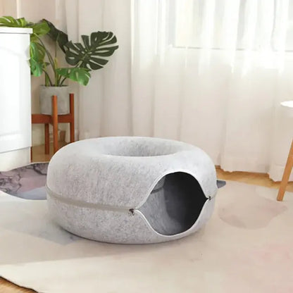 Peekaboo Cat Tunnel Bed