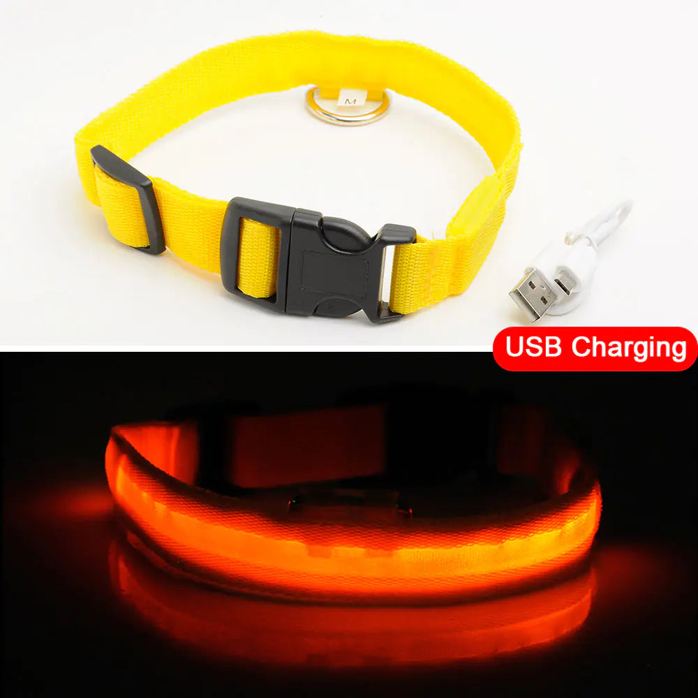 Led Dog Collar Anti-Lost Collar