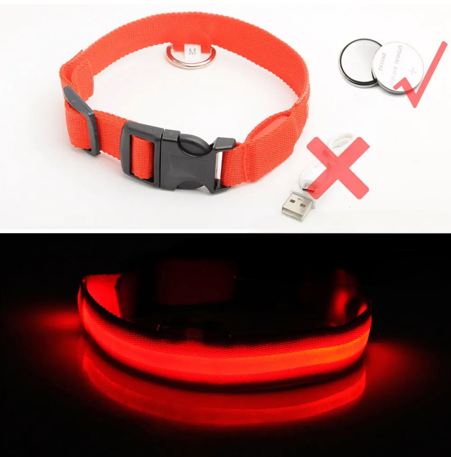 Led Dog Collar Anti-Lost Collar