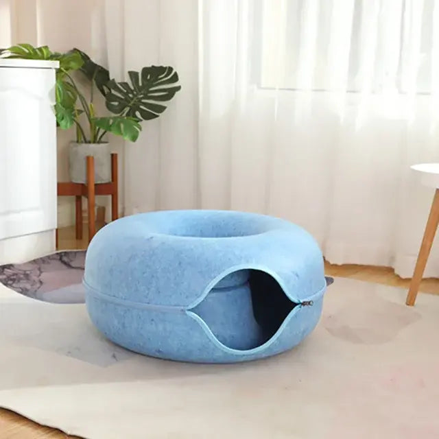 Peekaboo Cat Tunnel Bed