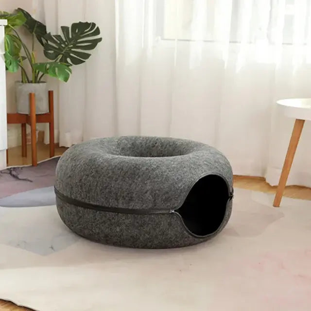 Peekaboo Cat Tunnel Bed