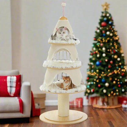 Cat Christmas Tree