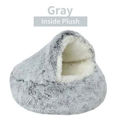 Soft Plush Cat Bed