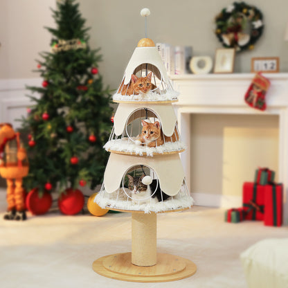 Cat Christmas Tree